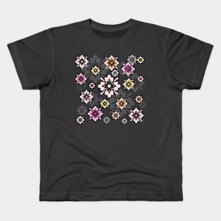 Beautiful Flower Pattern Kids T-Shirt